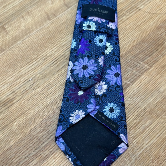 Duchamp 100% silk tie - Picture 3 of 5
